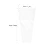 EXQUIMEUBLE 50pcs Clear Bouquet Wrapping -transparency Floral Tissue for Easy Flower Packaging Elegant Presentation Design for Bouquets and view 2