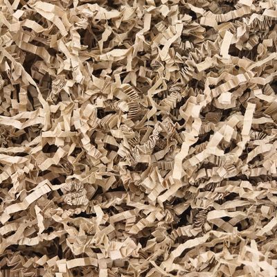 Crinkle Cut Paper Shred Filler,1 LB Brown Shredded Paper for Gift Boxes Bags Basket Filler Decoration,Grass Cushion Paper Streamer Stuffing for Christmas,Thanksgiving,Mother's Day Gift Wrapping
