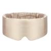 100% Mulberry Silk Sleep Mask, Large Adjustable Eye Cover for Sleeping, Comfortable, Pressure-Free and Breathable Sleeping Masks for Women Men - Biege view 1