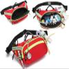 Portable First Aid Fanny Pack, Medical Trauma Bag with Adjustable Waist Strap and Zipper Pockets,Outdoor Waterproof Emergency Rescue Waist Travel Bag view 1