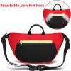 Portable First Aid Fanny Pack, Medical Trauma Bag with Adjustable Waist Strap and Zipper Pockets,Outdoor Waterproof Emergency Rescue Waist Travel Bag view 4