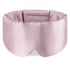 100% Mulberry Silk Sleep Mask, Large Adjustable Eye Cover for Sleeping, Comfortable, Pressure-Free and Breathable Sleeping Masks for Women Men - Pink view 1