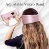 100% Mulberry Silk Sleep Mask, Large Adjustable Eye Cover for Sleeping, Comfortable, Pressure-Free and Breathable Sleeping Masks for Women Men - Pink view 2