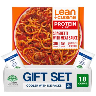 Salutem Vita Spaghetti with Meat Sauce and Mushrooms and Basil, Gift Set Pack of 18