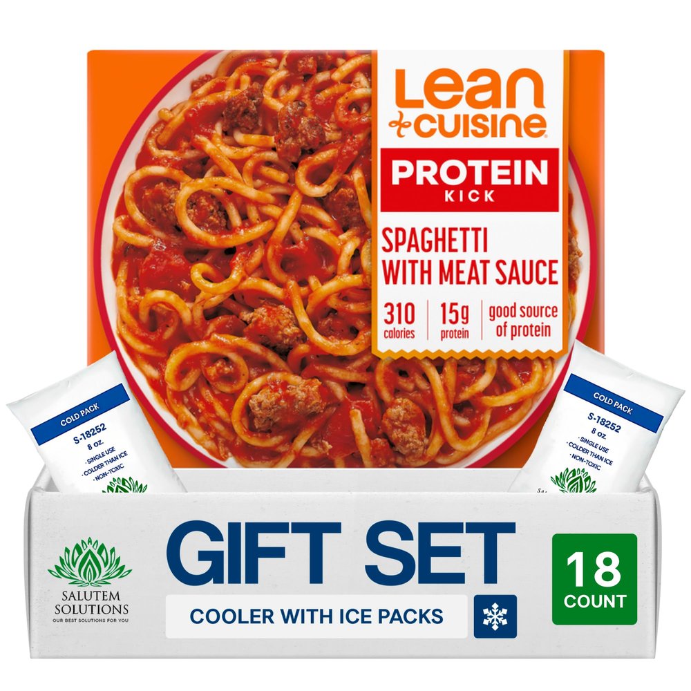 Salutem Vita Spaghetti with Meat Sauce and Mushrooms and Basil, Gift Set Pack of 18