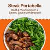 Salutem Vita Steak Portabella Frozen Meal, Protein-Rich Gourmet Dinner, Gift Set Pack of 12 view 4