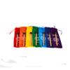 FMTY Weighted Tuning Fork Set for Chakra Healing Aluminum Alloy Tuning Forks Mallet Chakra Bags Crystal Feet | Sound Therapy Meditation Yoga Energy Healing Tools (7 pcs with crystal feet) view 3
