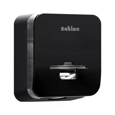 Satino HYGINITY FemCare Women's Hygiene Dispenser - 3 in 1 - Tampon Dispenser / Sanitary Bag Dispenser - Up to 30 Pads and 160 Tampons - Black