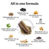 8800mg Shilajit, Maca Root, Ginkgo Biloba, Sea Moss, Ashwagandha, Panax Ginseng, Safed Musli & Zinc| Boost Stamina & Energy, 120 Capsules| 95 + minerals| All in One Herbal Supplement for Men & Women view 3