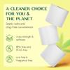 100% Bamboo Toilet Paper | 3-Ply Strong & Absorbent | Tree-Free, FSC Certified, BPA/PFAS-Free | Septic-Safe, Lint-Free | 6 Rolls (1800 Sheets) | PALM NAKI view 3