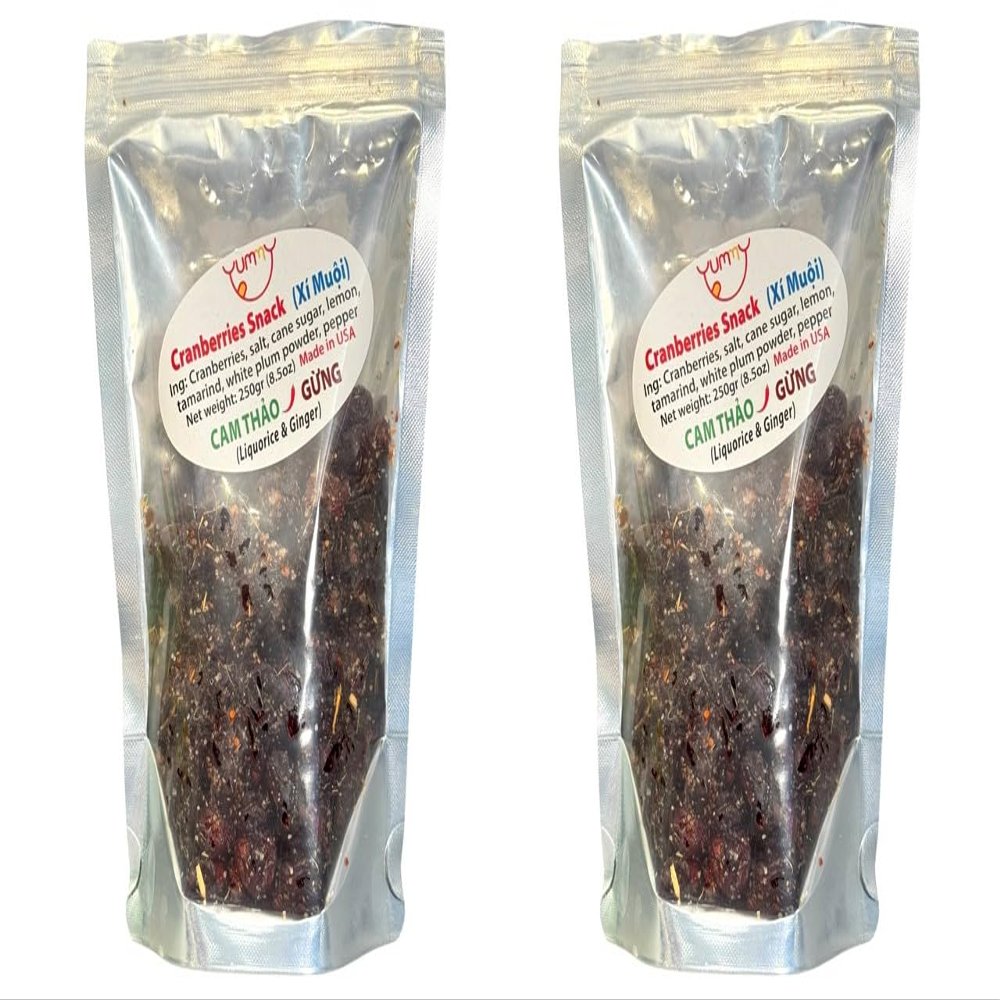 Dried Fruit Snack Group (2 PACKS, CRANBERRIES SNACK)