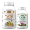 ANDREW LESSMAN PC Liver and Brain Benefits + Liver Anti-Oxidant Extracts Kit: 540 Capsules(360sg+180cp) - Phosphatidyl Choline, Milk Thistle, Artichoke, Curcumin. view 1
