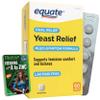 Healthy Surplus Equate Yeast Relief - 60 Tablets (1 Box) and Vital Volumes A-Z Tips Card view 1