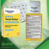 Healthy Surplus Equate Yeast Relief - 60 Tablets (1 Box) and Vital Volumes A-Z Tips Card view 2