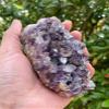 GAF TREASURES XL Raw Amethyst Cluster, 3-4" Natural Rough Amethyst Cluster, Amethyst Cluster Rough, Amethyst Cluster Healing Rough Crystal (Amethyst Cluster, 0.5-1 lb) view 3