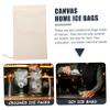 Cabilock Reusable Crushed Ice Bag Canvas Storage Bag for Bartending Ice Packs for Boys and Girls view 4