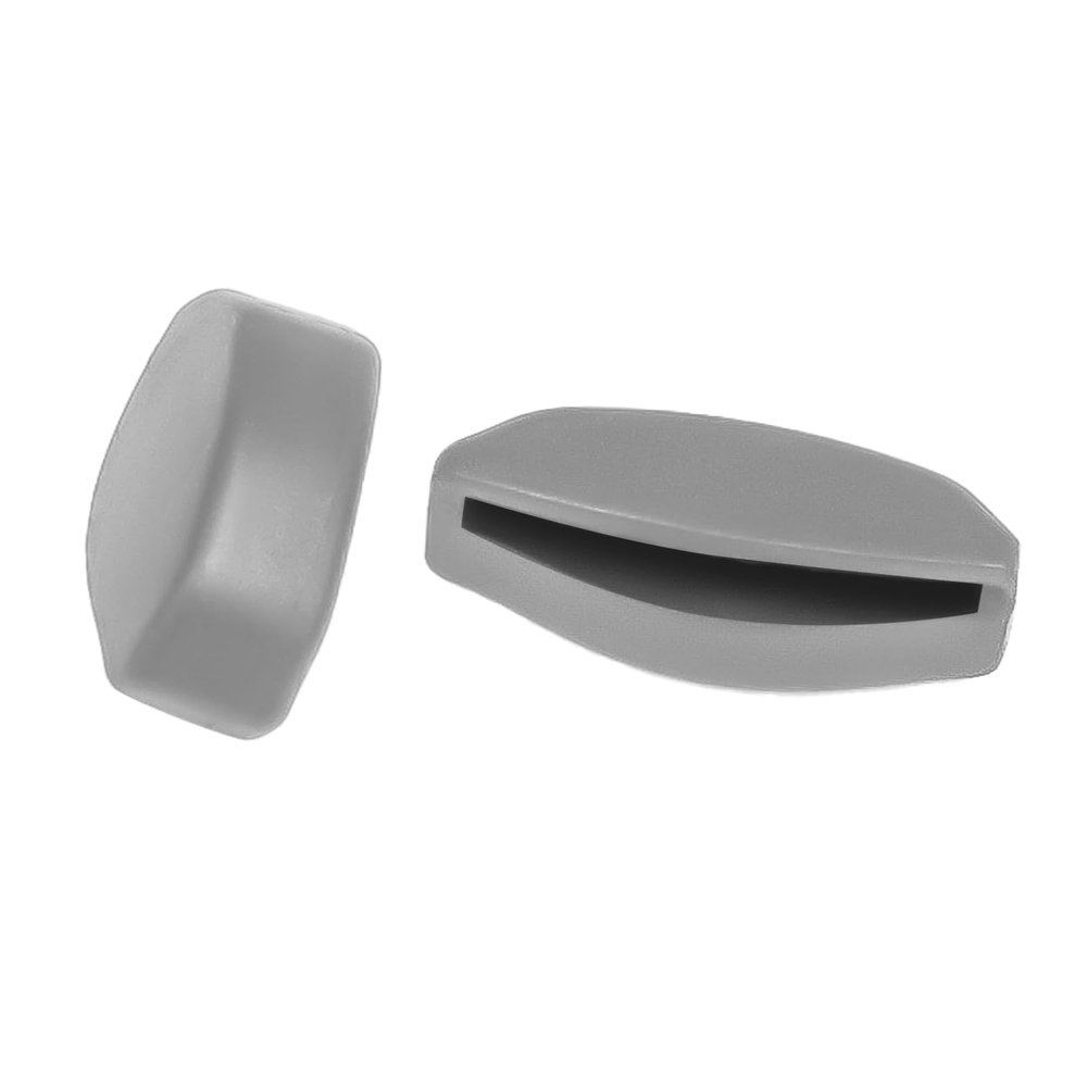 Anti Slip Nose Pads Replacement for Oakley OX3238 OX8176 OX8160 Eyeglasses Frame, Silicone Soft Nose Pieces - Grey Thicker Size