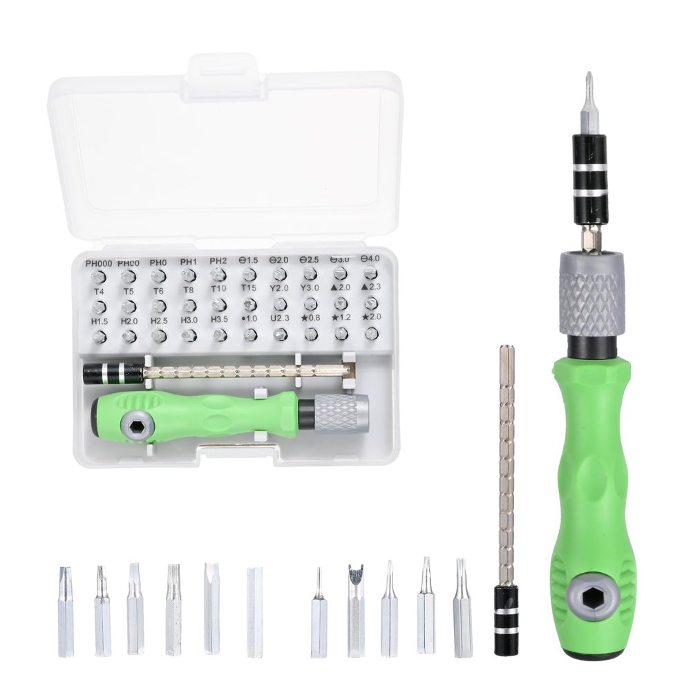 30-in-1 precision screwdriver set, mini repair kit, PS5 cleaning kit, men's tool set, suitable for glasses, MacBook, watches, PS5, computers, laptops, Xbox, game consoles, etc.