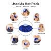 ASNPROTE Reusable Ice Pack Ice Bags for Injuries Hot Water Bottle Hot Water Bag Refillable Ice Packs Reusable for Injuries,Pain Relief,Head,Teeth,Wrist,Knees,Hand,Foot,Face,Tendinities,Back,9Inch view 4