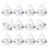 12Pcs Festival Diamonds Candy Holders Unique Diamonds Jewelry Candy Case With Lid For Party Treats And Packaging view 1