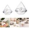 12Pcs Festival Diamonds Candy Holders Unique Diamonds Jewelry Candy Case With Lid For Party Treats And Packaging view 2