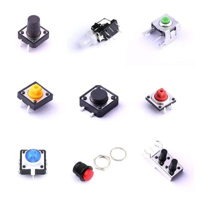 100 Pcs Tact Switch TS4538CJ 160gf 022 Dip Four-pin Dip Vertical 4.5 * 4.5 * 3.8mm Stainless Steel Shrapnel 160gf