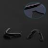 MYCOURAG Replacement Silicone Nose Pads Compatible with Pit Viper 2000 Sunglasses (Standard Frame) - Soft Anti-Slip Rubber Nose Pieces 2 Pairs for Comfort-Black view 3