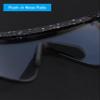 MYCOURAG Replacement Silicone Nose Pads Compatible with Pit Viper 2000 Sunglasses (Standard Frame) - Soft Anti-Slip Rubber Nose Pieces 2 Pairs for Comfort-Black view 4