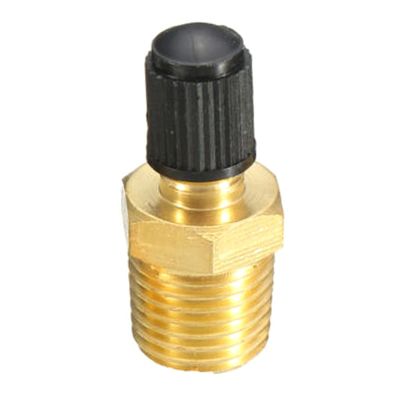 1/4-inch NPT Plated Brass Air Compressor For Fill Valves Using With Air Compressor Tanks Profession