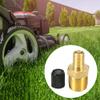 1/4-inch NPT Plated Brass Air Compressor For Fill Valves Using With Air Compressor Tanks Profession view 2