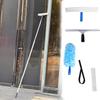 CIRCIR Outside House Large Glass Cleaning Tools, 4m 5m 6m 7m 8m 9m 12m 15m Long Telescopic Window Washing Equipment, for Housekeeping/Office/ 2-3 Floor/Shopping Mall(13ft/4M) view 1