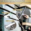 CIRCIR Outside House Large Glass Cleaning Tools, 4m 5m 6m 7m 8m 9m 12m 15m Long Telescopic Window Washing Equipment, for Housekeeping/Office/ 2-3 Floor/Shopping Mall(13ft/4M) view 3