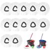 12 Pack Spin Mop Replacement Heads, Mop Replace Head Easywring 1-Tank System, Mop Head Replacement for Hardwood Floor Cleaning, Machine Washable and Easy to Replace view 1