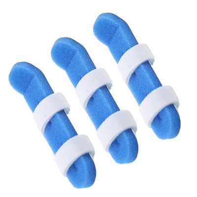 Healvian 3pcs Finger Splints for Fracture Fixing Protective Finger Support Brace for Injury Recovery Adjustable Size S for Joint Stabilization and Rehabilitation