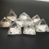 beisup 2PCS Clear Quartz Pyramid, 2IN Natural Healing Quartz Energy Generator for Room Decor, Spiritual Gifts, Reiki, Chakra, Witchcraft, Yoga, Meditation Accessories view 2
