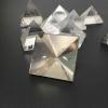 beisup 2PCS Clear Quartz Pyramid, 2IN Natural Healing Quartz Energy Generator for Room Decor, Spiritual Gifts, Reiki, Chakra, Witchcraft, Yoga, Meditation Accessories view 4
