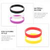 Abaodam 4sets 10pcs Soft Wristbands Wear Resistant Sports Game Bracelets Decorative Wristbands for Events and 10pcs*4 view 4
