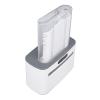 Automatic Floss Pick Dispenser, Electric Dispensing Floss Holder, Portable Case Floss Dispenser with 100 Flossers for Home Hotel Restaurant view 1
