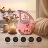 JAGLASH Rose Memorial Urns for Human Ashes Adult Female - Large Pink Funeral Urns for Adult Male - Flower Cremation Urn - Cross Drop Urn for Human Ashes Man & Women - 10 Inch view 4