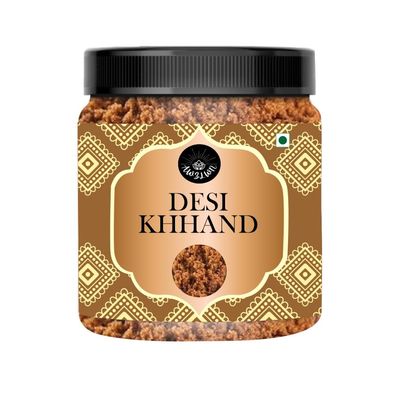 AWZLWN Natural Desi Khand/Khhand 7.05 OZ (200 GM) | Set oF 1 | AWZLWN