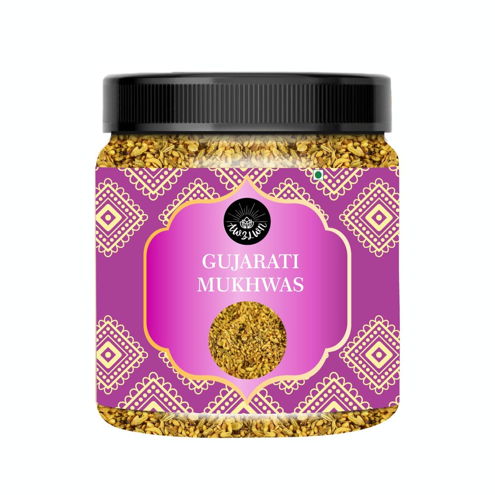 AWZLWN Natural Gujarati Mukhwas 3.52 OZ (100 GM) | Set oF 1 | AWZLWN