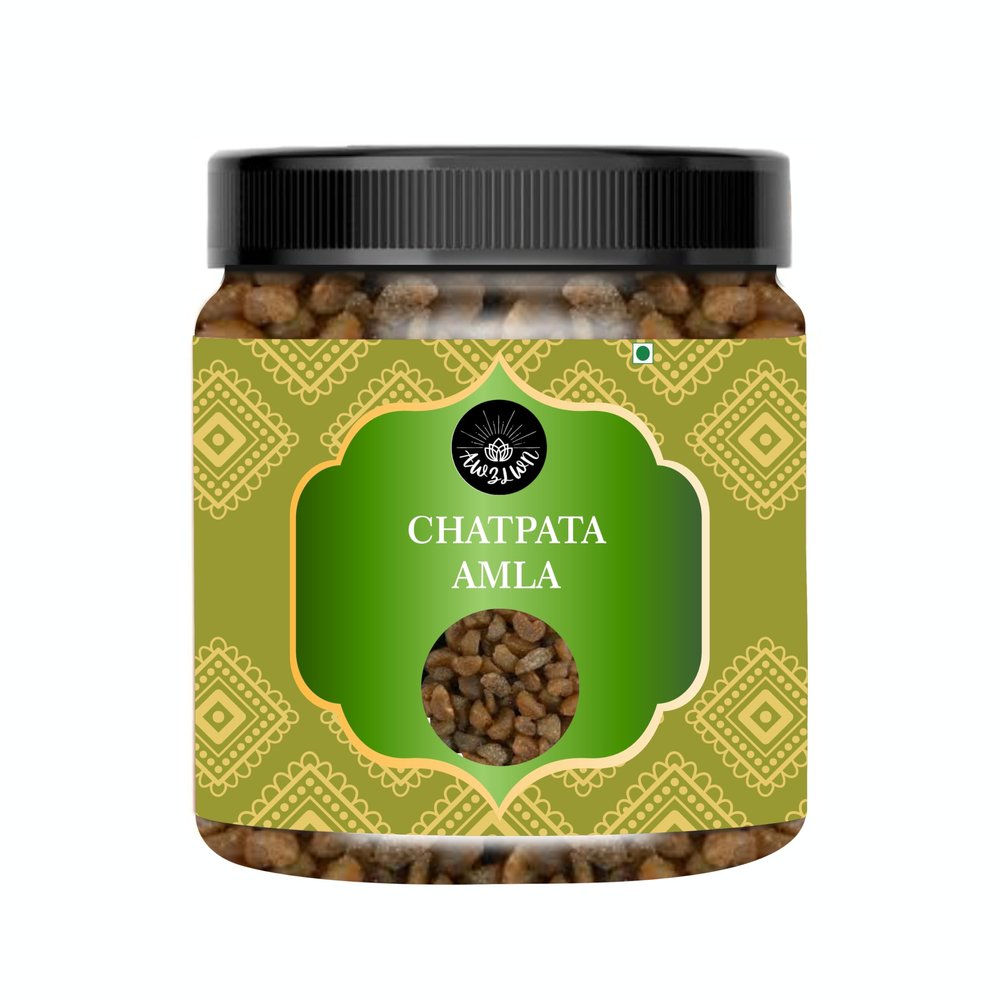 AWZLWN Natural Chatpata Amla 3.52 OZ (100 GM) | Set oF 1 | AWZLWN