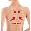 1PCS Therapy Correction Back Shoulder Corrector Support Brace Belt Adjustable Strap Bone Care (X) view 1