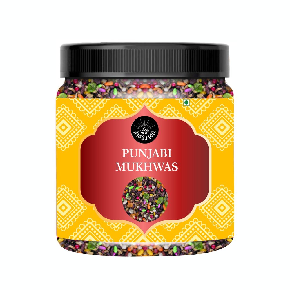 AWZLWN Natural Punjabi Mukhwas 1.76 OZ (50 GM) | Set oF 1 | AWZLWN