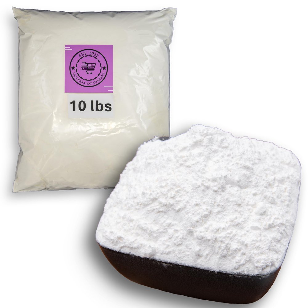 10 lbs Pure Corn Starch Powder for Cooking Bulk - Includes a 100% Pure Bag of Corn Starch Powder Bulk by Despensa Colombiana - Perfect Fecula de Maiz - Almidn de Maiz for Cooking and Baking