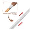 Beavorty Extendable Scratch Relief Tool Telescoping Back Massager for Adults Portable Plastic Back Scratcher Ergonomic Handle view 3