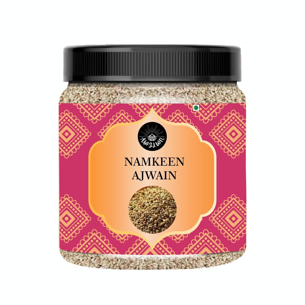 AWZLWN Natural Namkeen Ajwain 3.52 OZ (100 GM) | Set oF 1 | AWZLWN