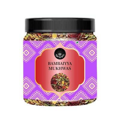 AWZLWN Natural Bambaiyya Mukhwas 1.76 OZ (50 GM) | Set oF 1 | AWZLWN