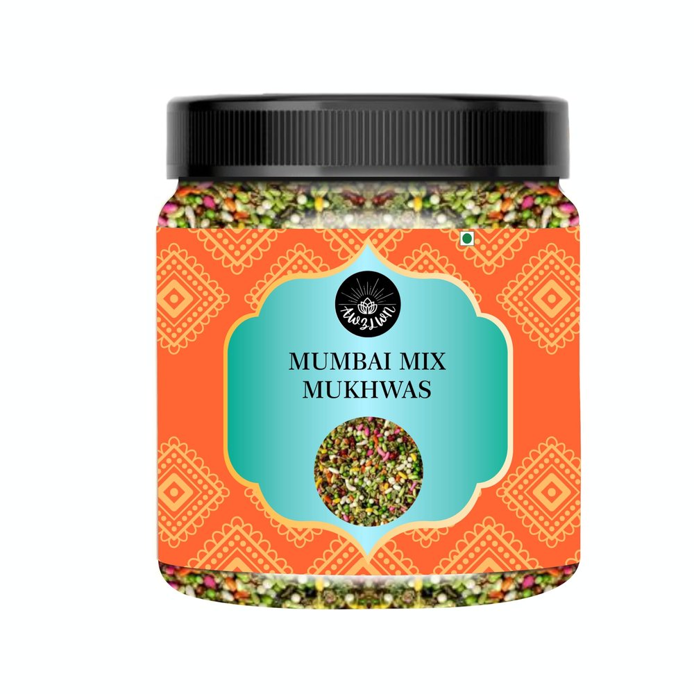 AWZLWN Natural Mumbai Mix Mukhwas 1.76 OZ (50 GM) | Set oF 1 | AWZLWN