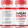 (2 Pack) Sugar Delete Capsules - SugarDelete Blood Support Pills Maximum Strength Japan Supplement Advanced Formula Premium All Natural Vitamin Blend Overall Health Wellness Reviews (120 Capsules) view 2